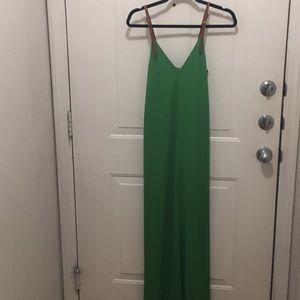 A Ted Baker maxi dress.